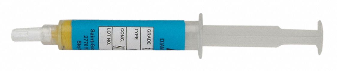 ABRASIVE POLISH,PLASTIC SYRINGE,BLUE