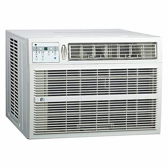 Window Air Conditioner: 25,000 BtuH, 1400 to 1500 sq ft, 230V AC, LCDI 6-30P