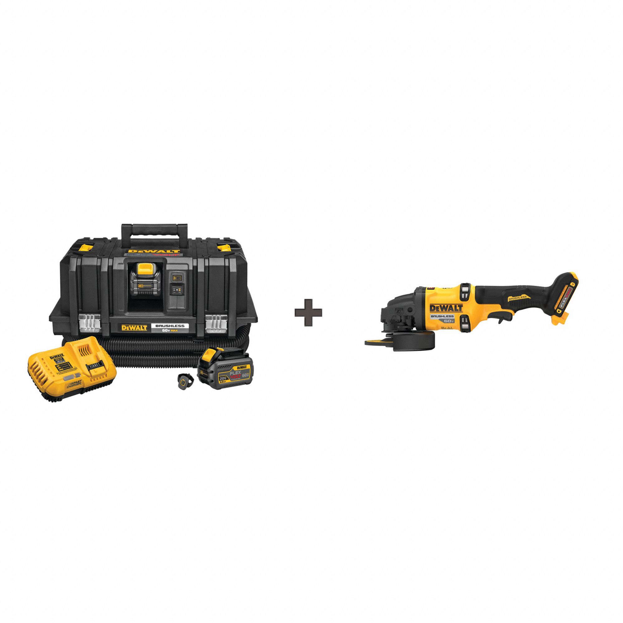 DEWALT 2 gal Tank Size Plastic Dust Extractor 379AP3 DCV585T2