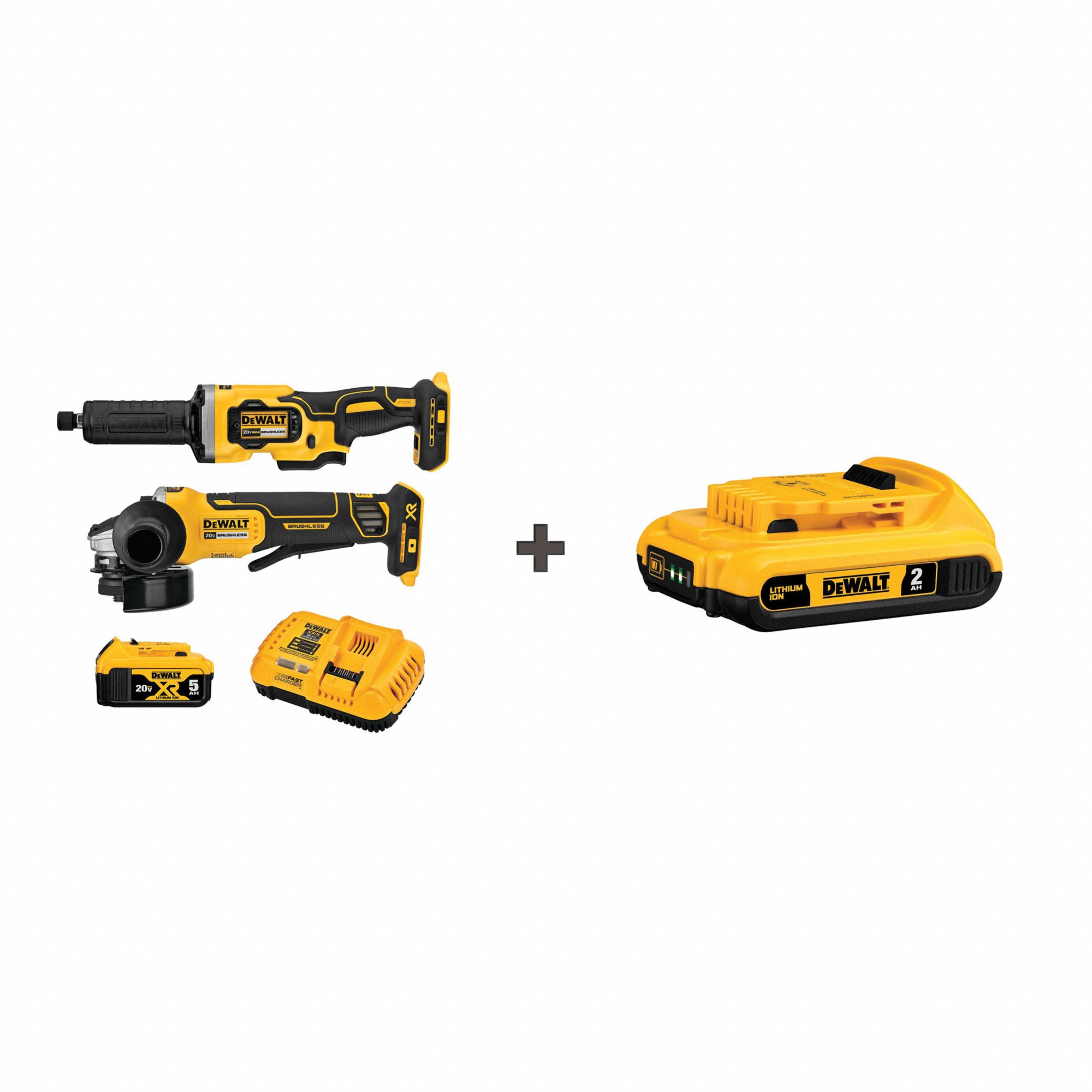 DEWALT, 18V DC/20V Volt, 2 Tools, Combo Kit - 379AM0|DCK203P1