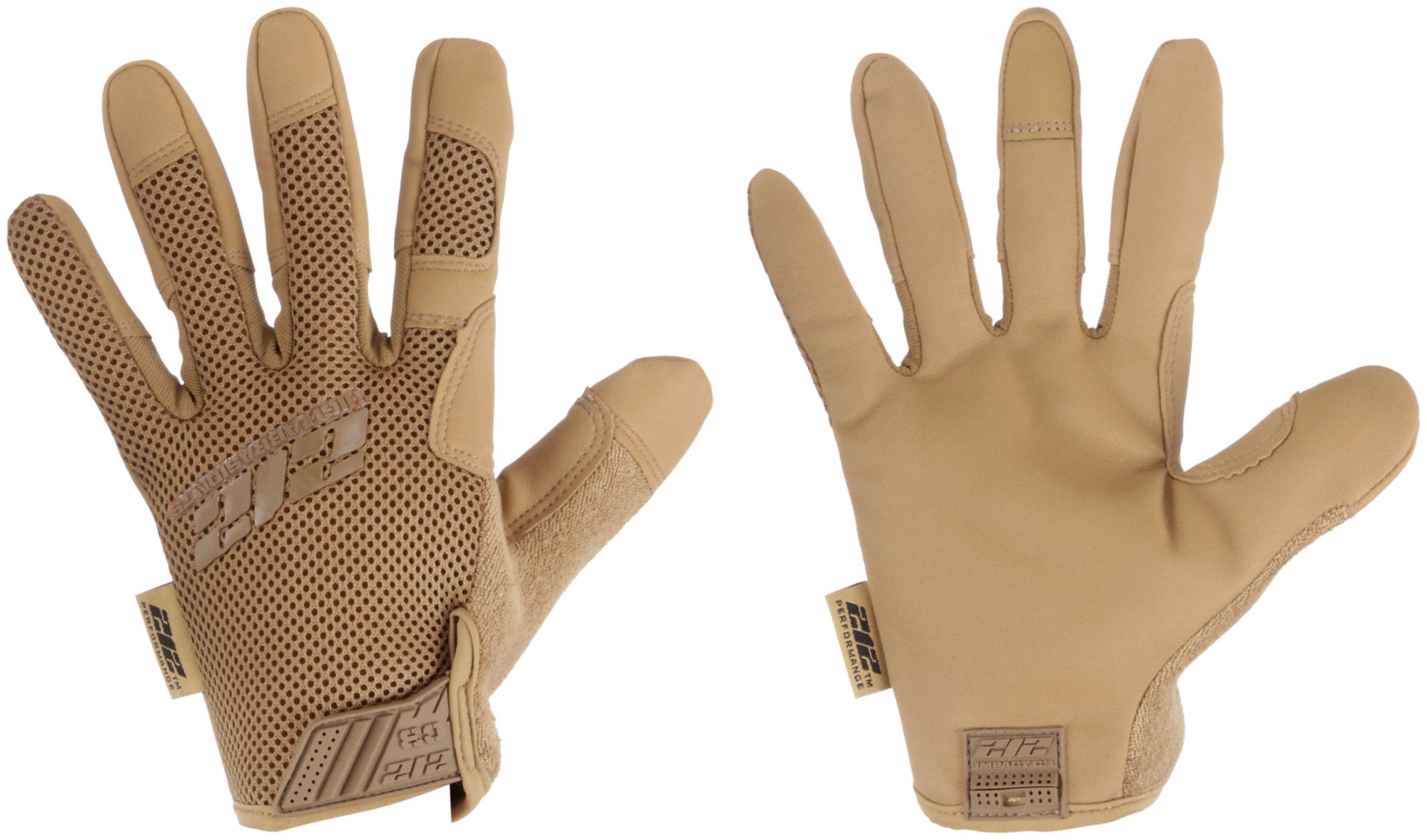 Cut Abrasion Glove, Lvl 3, Coyote, 2XL, PR
