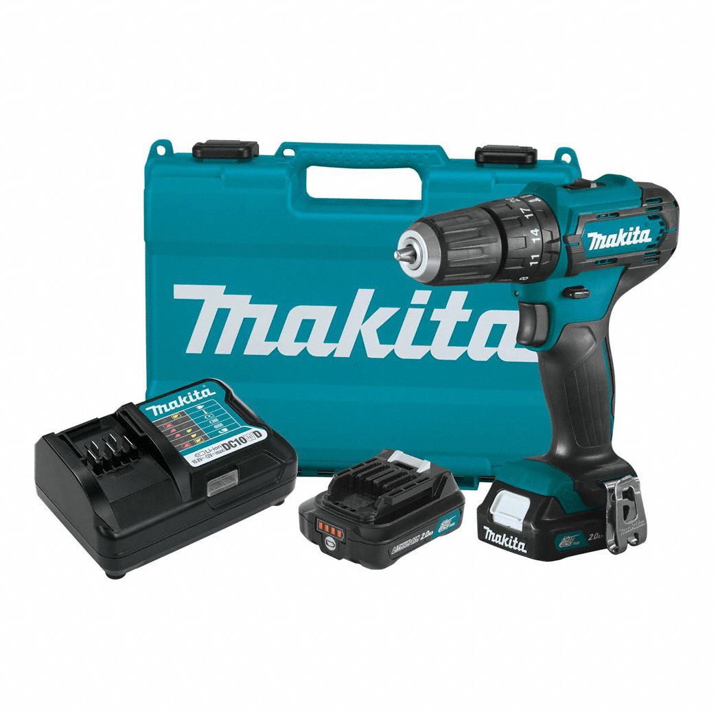 MAKITA, 12V, Gen Purpose, Hammer DriverDrill Kit 3/8",12V max CXT