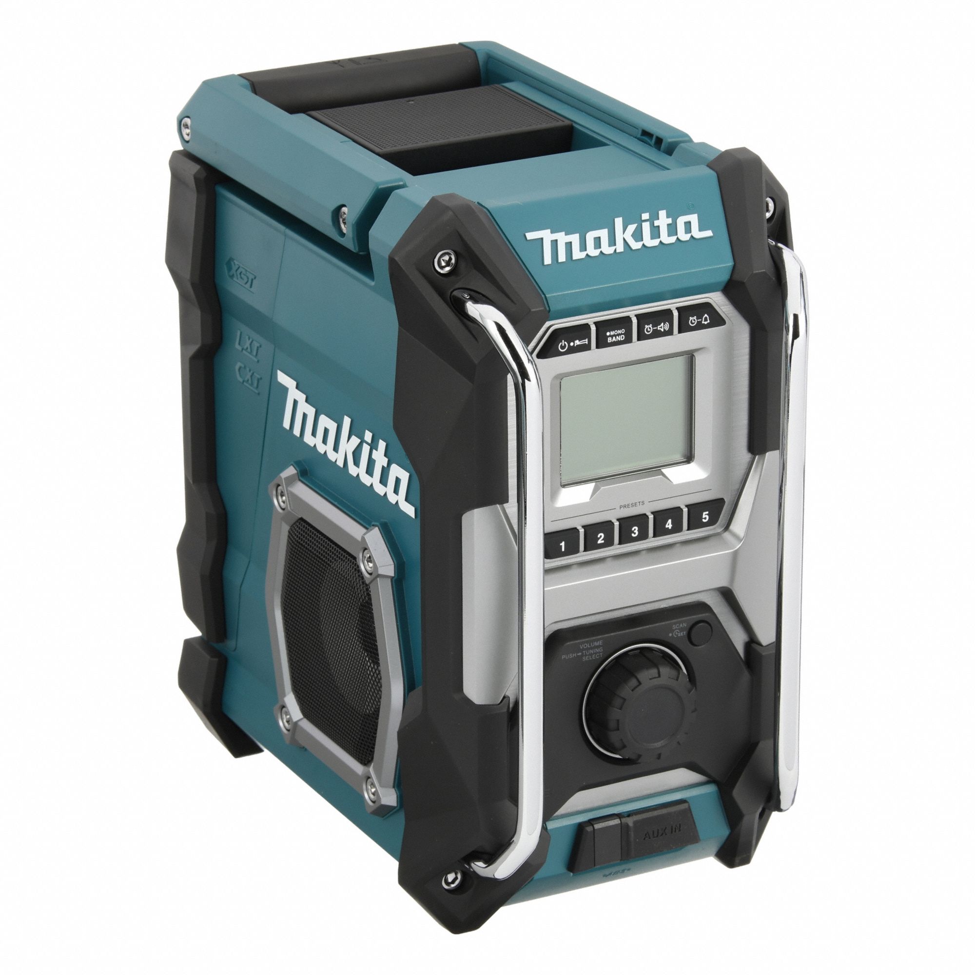 Radio: Radio, CXT®/LXT®, AM/FM/Auxiliary/Bluetooth®/USB, Cordless Tool Battery/USB