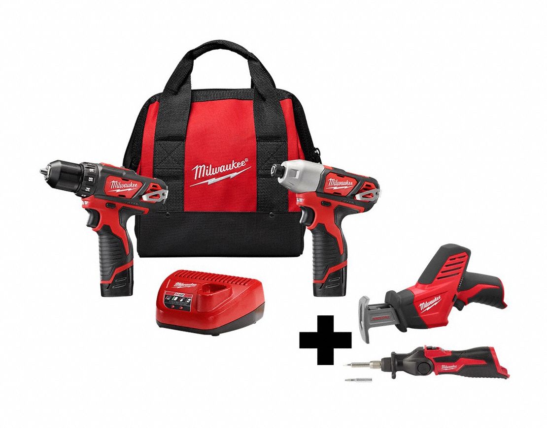 M12 2Pcs Kit,  M12 Hackzall,  M12 Soldiron