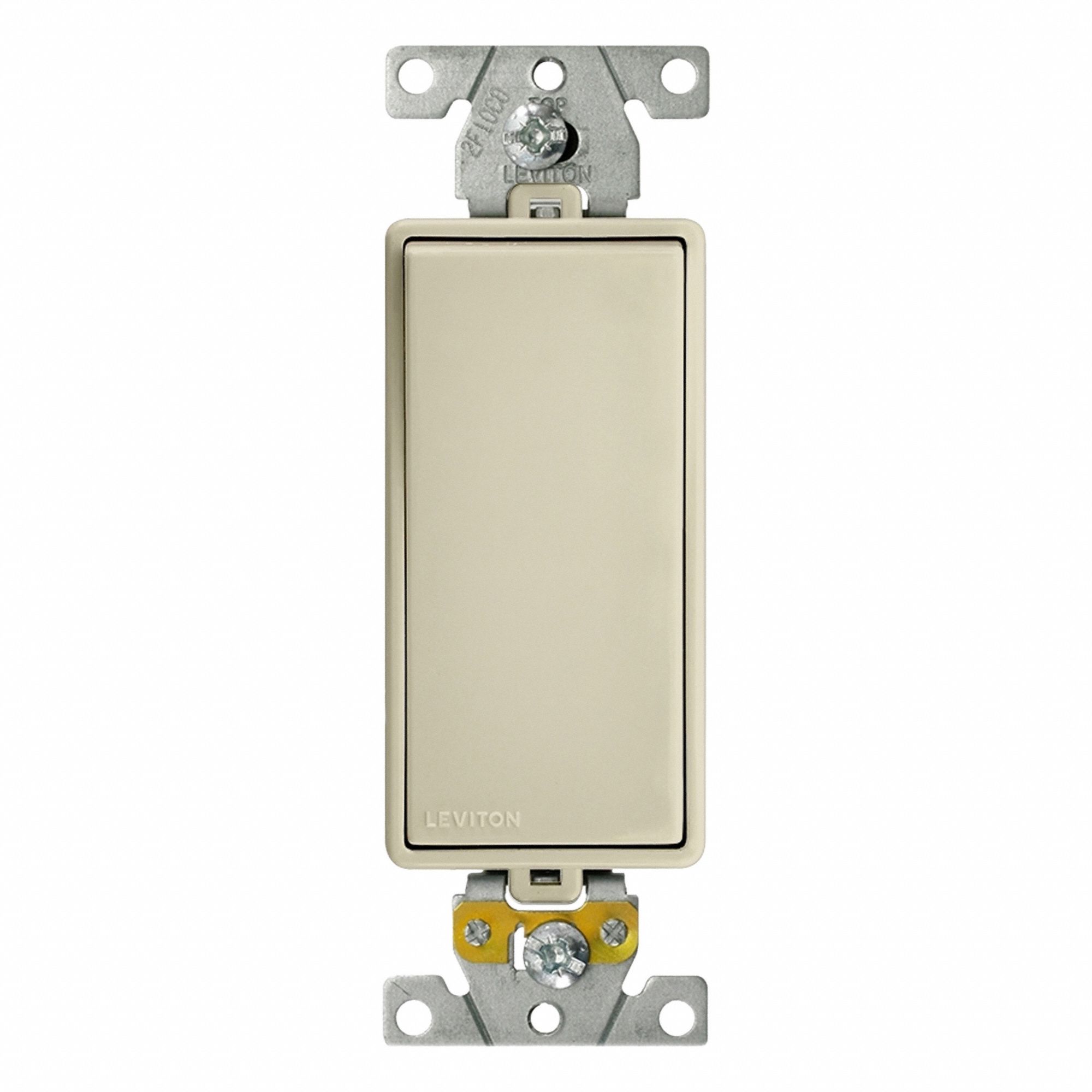 Lev-Lok Decora Plus 1P 15A Ivory