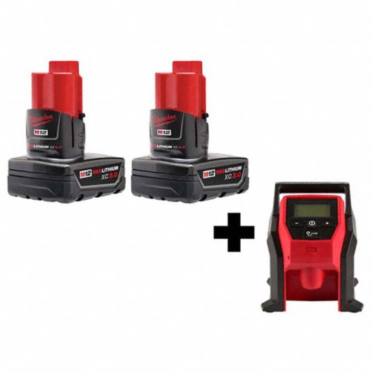 Hose Milwaukee Compact Inflator MILWAUKEE, M12™ REDLITHIUM
