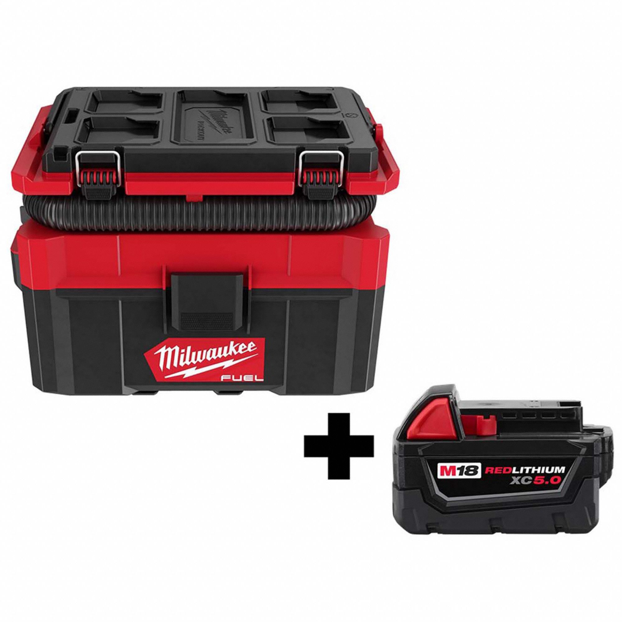 M18 Wet/Dry Vacuum,  M18 Battery Pack