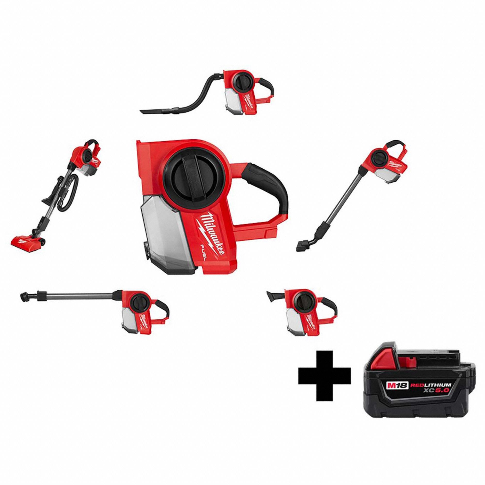 M18 Compact Vacuum,  M18 Battery Pack