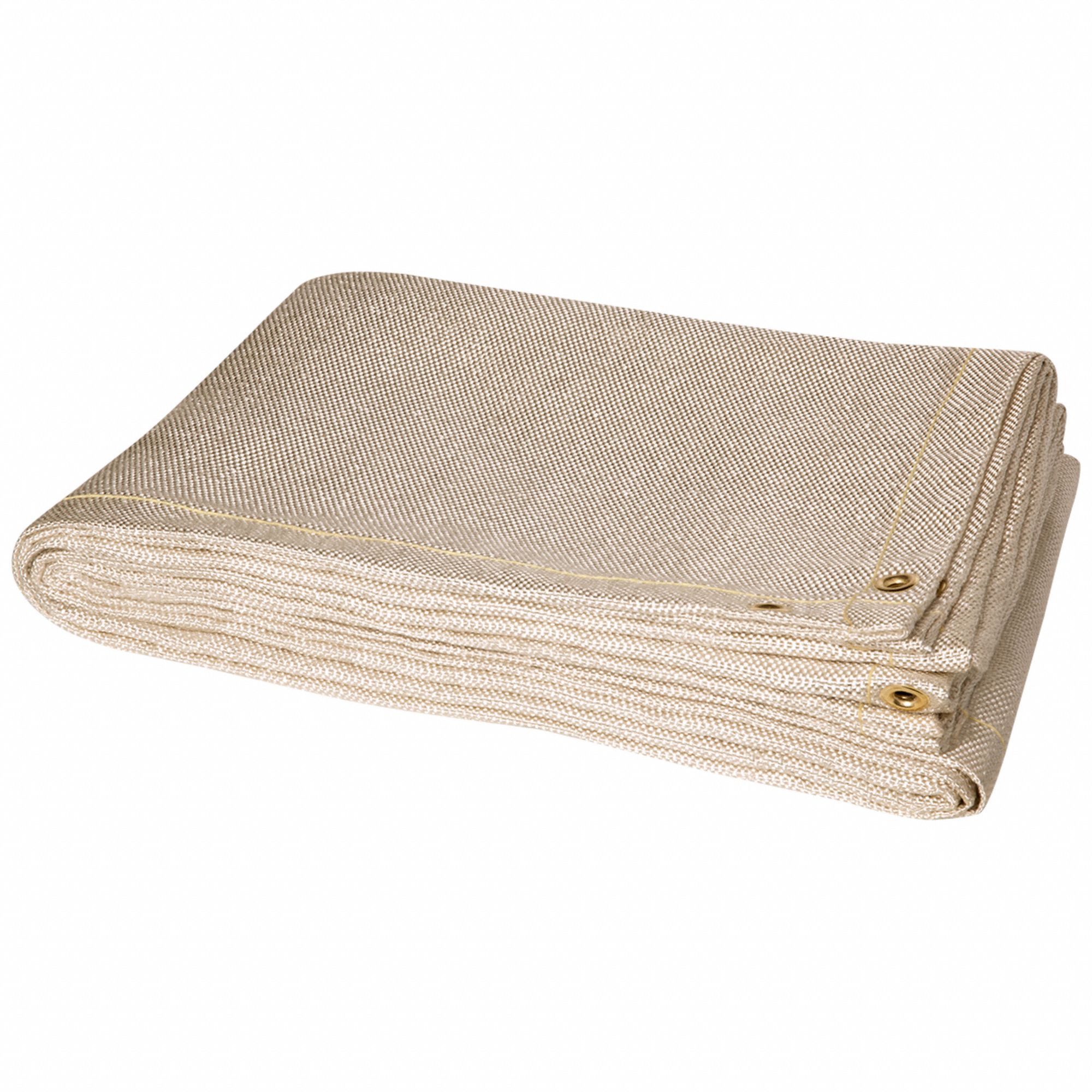 STEINER, Uncoated Fiberglass, 6 ft Wd, Welding Blanket 797PF33826X8