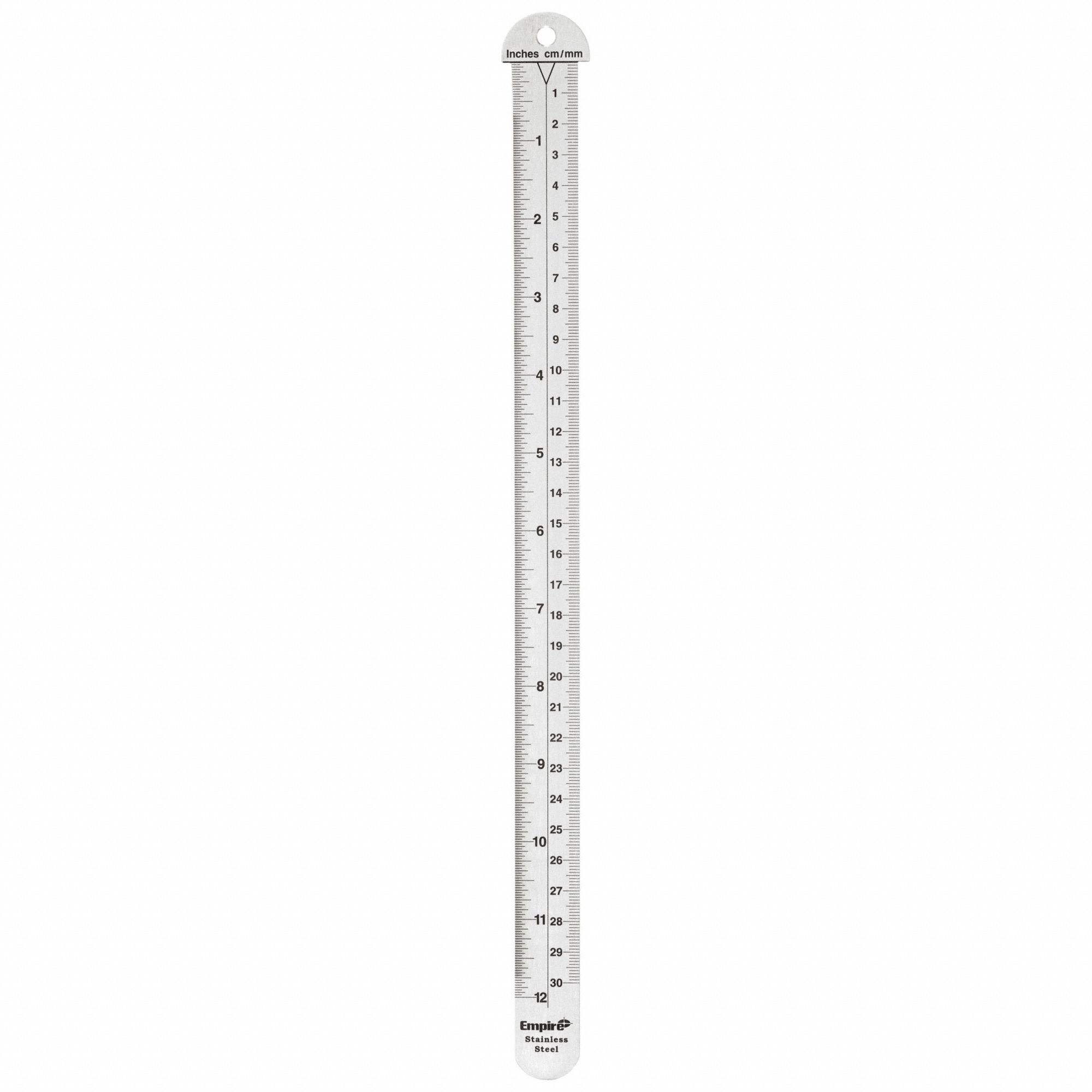 Hook Ruler Stainless Steel 12
