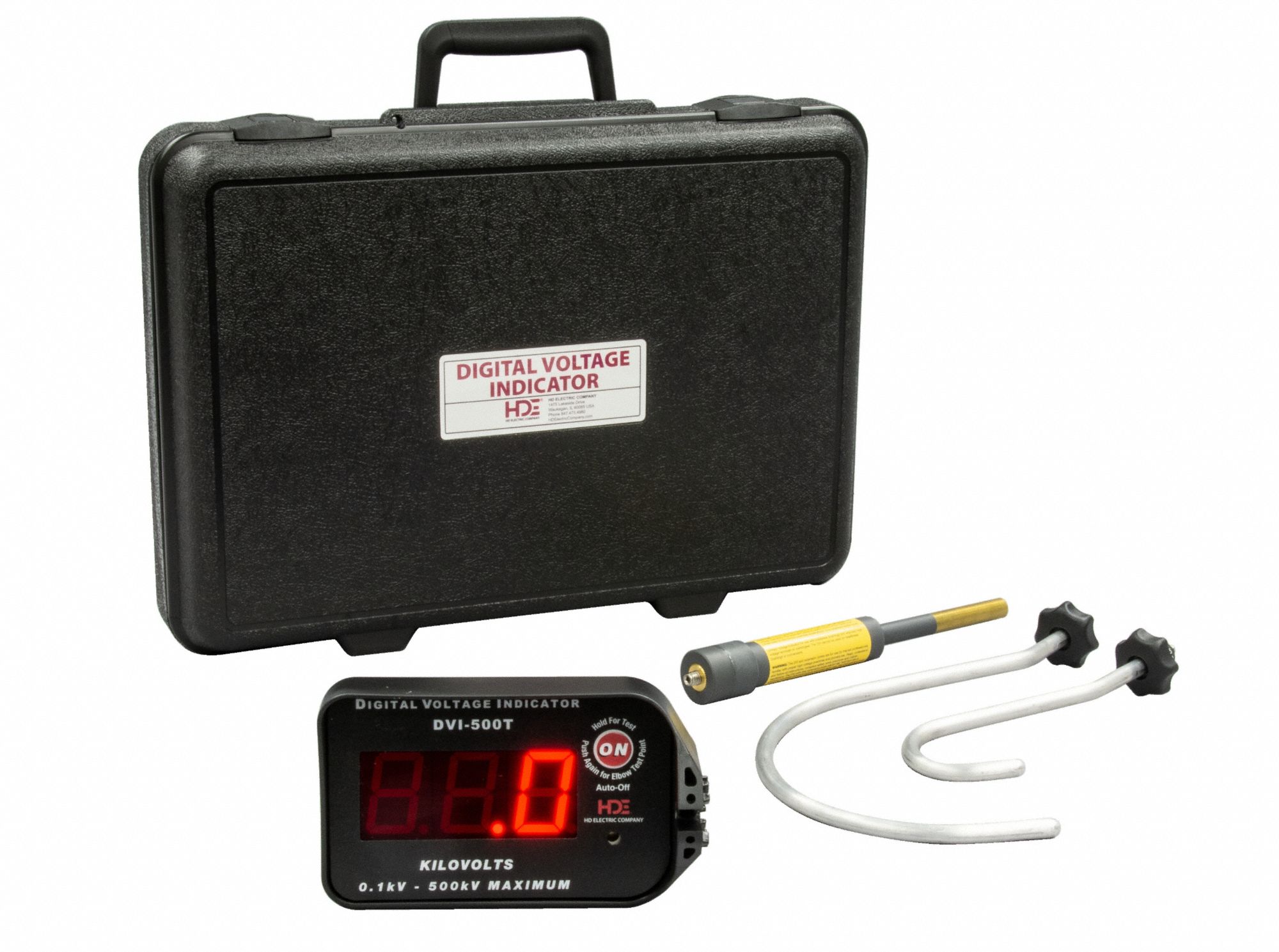 High Voltage Indicator: 100 V to 500 kV, Digital Display, Digital, AC Volt