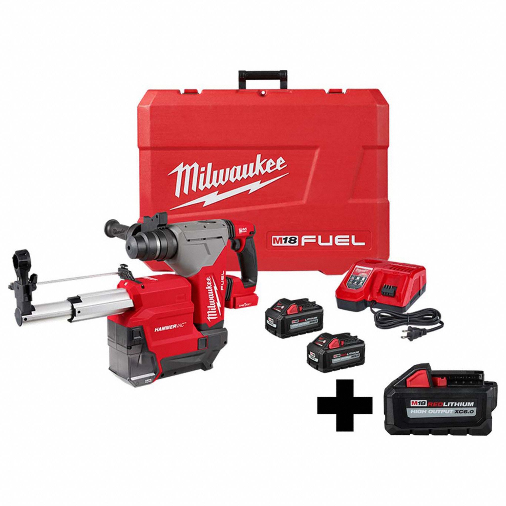 MILWAUKEE Rotary Hammer Kit 384NU8291522DE 48111865 Grainger