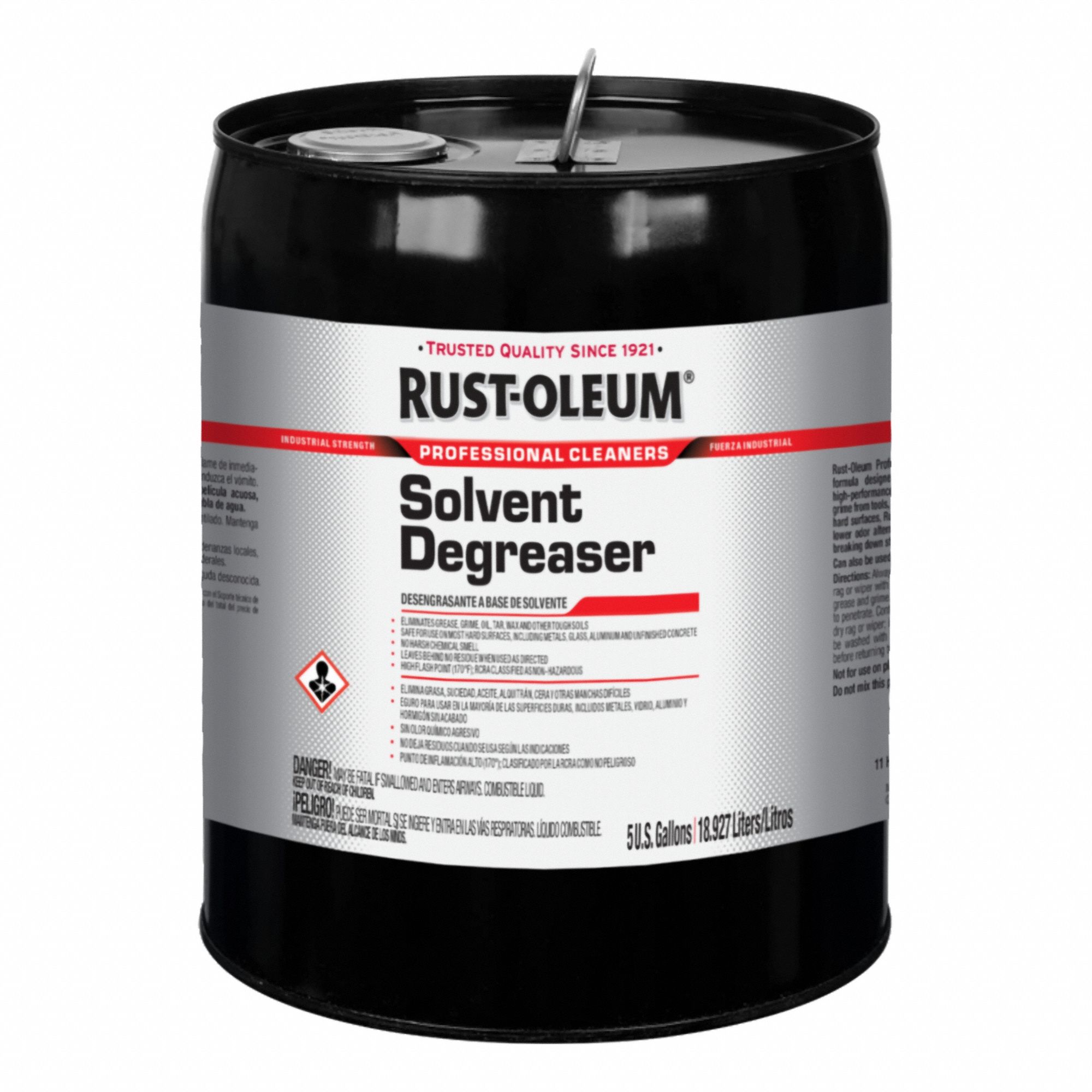 Cleaner Degreaser: 5 gal640 oz Container Size, Liquid