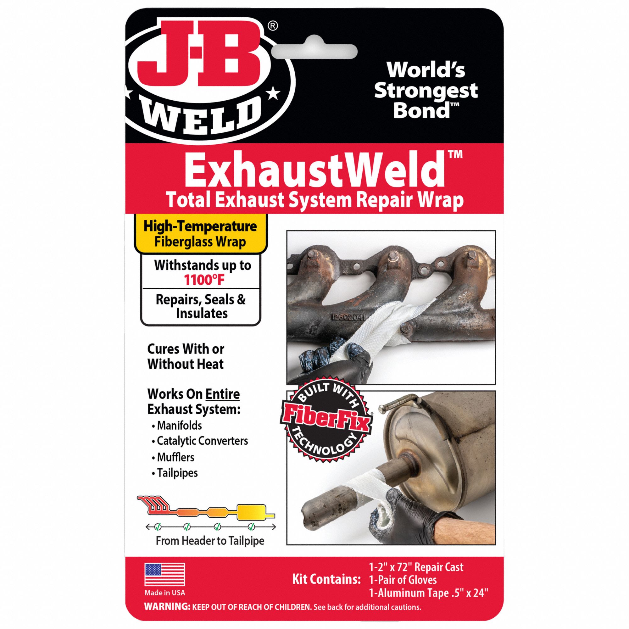 JB WELD Pipe Repair Wrap 795CY838572 Grainger