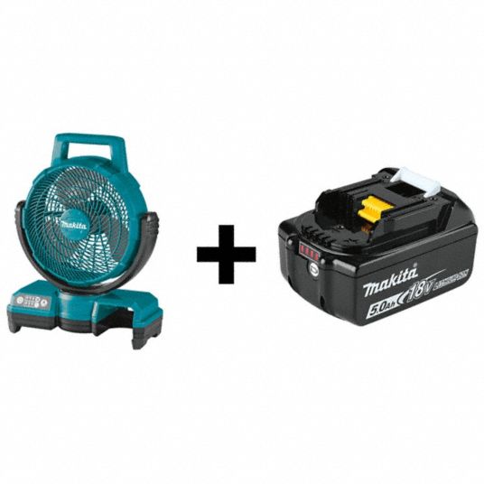 MAKITA, 18V LXT, Battery Included, Cordless Fan 385JN6|DCF203Z