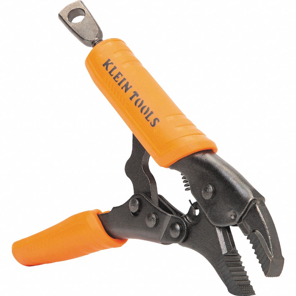 Locking Pliers Curved Jaw 5