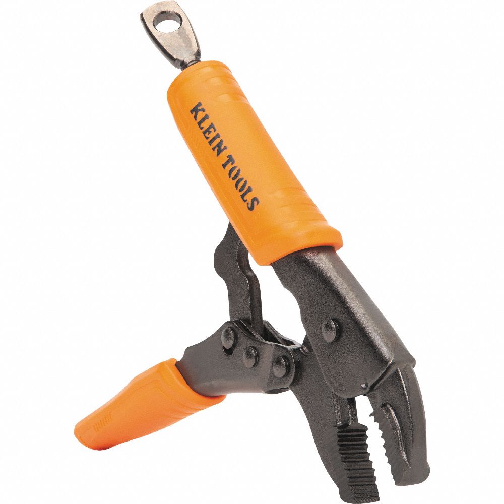 Locking Pliers Curved Jaw 7