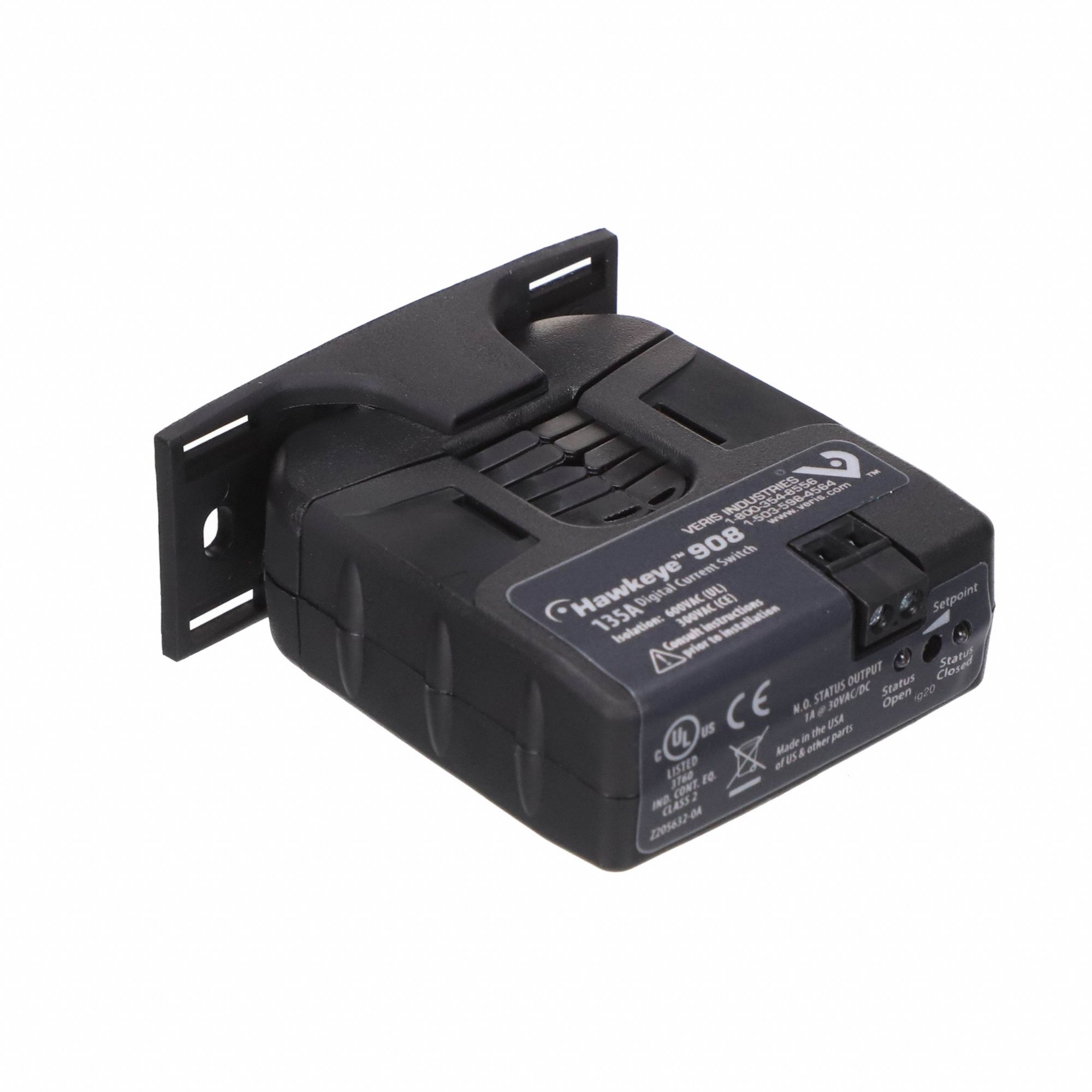 Current Switch 2.5/135A Adj. W/Rly