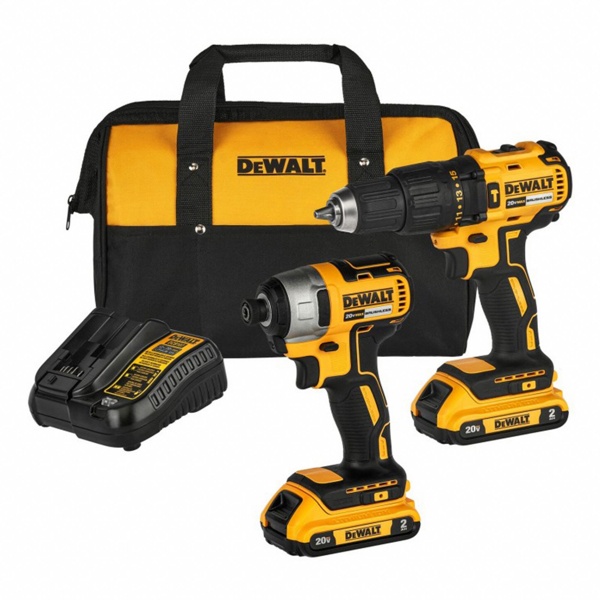 IKAUFEN Taladros Inalámbricos Set - 36V Cordless Drill Kit With 2 Batteries & Charger (Spanish Packaging)