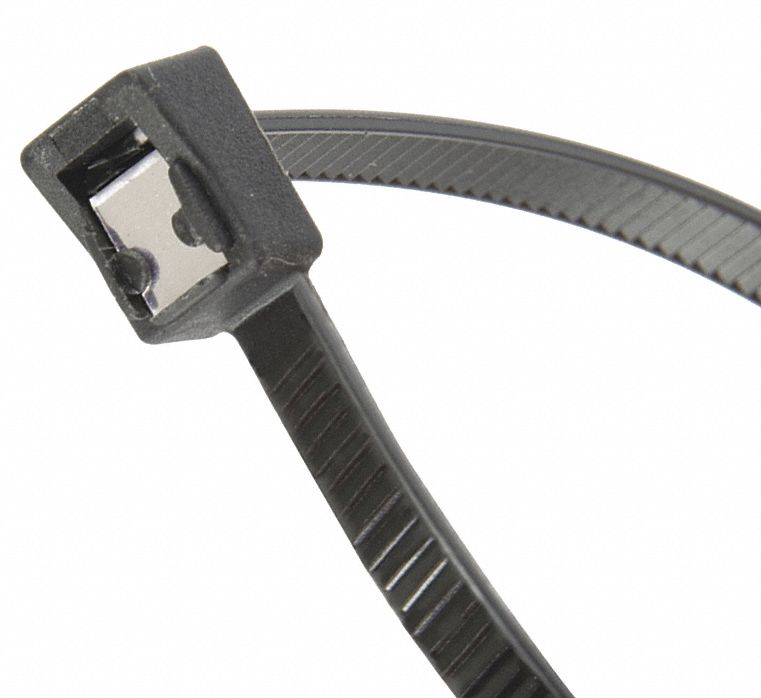 10 Black 36" inch Wire Cable Zip Ties Nylon Tie Wraps 175lb USA Made Tiger Ties 