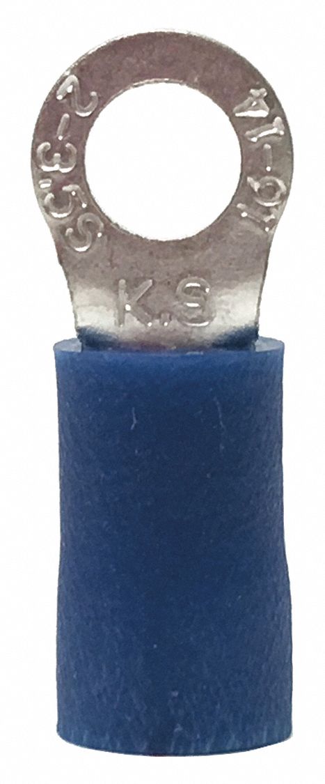Insul Ring Terminal 16-14 4-6 Stud PK22