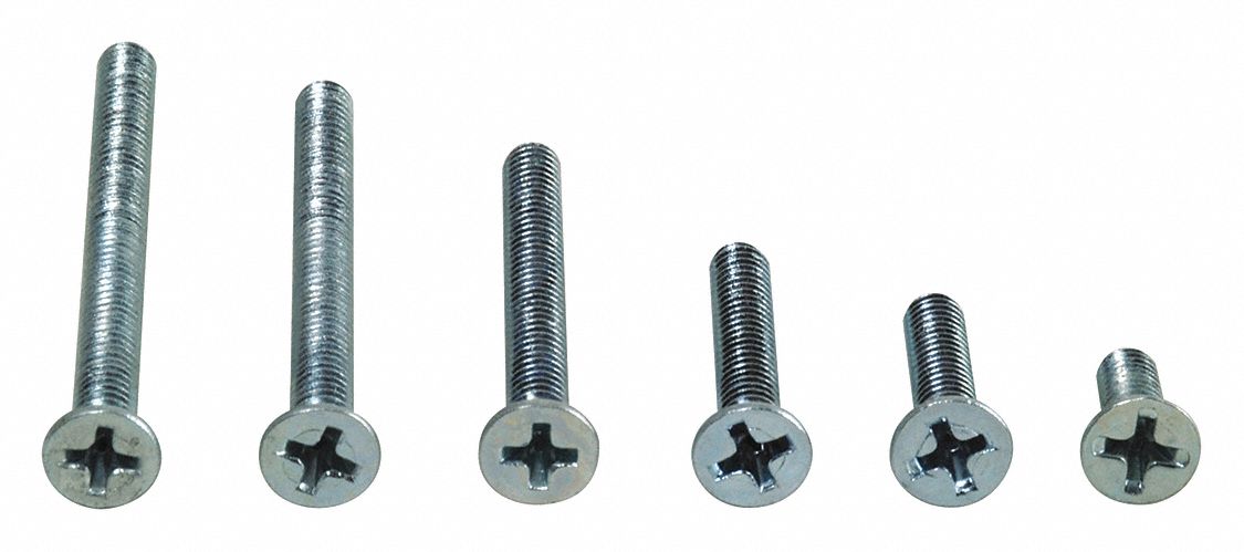 Screw Kit Phillips 6-32 120-Pc PK120