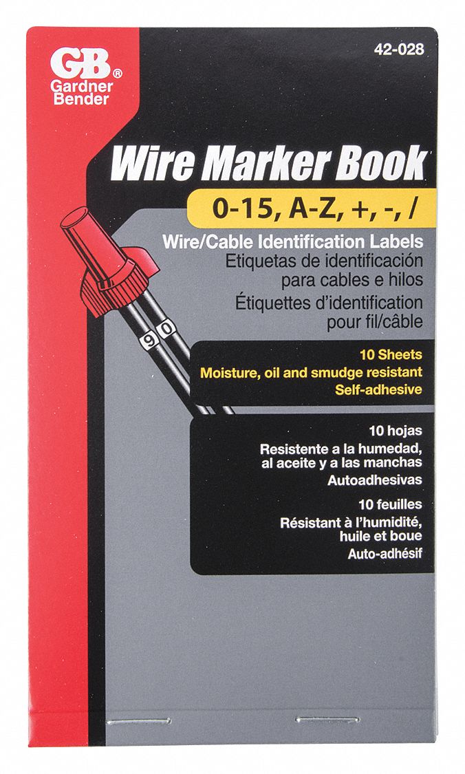 Wire Markers (A-Z,0-15,symbols)