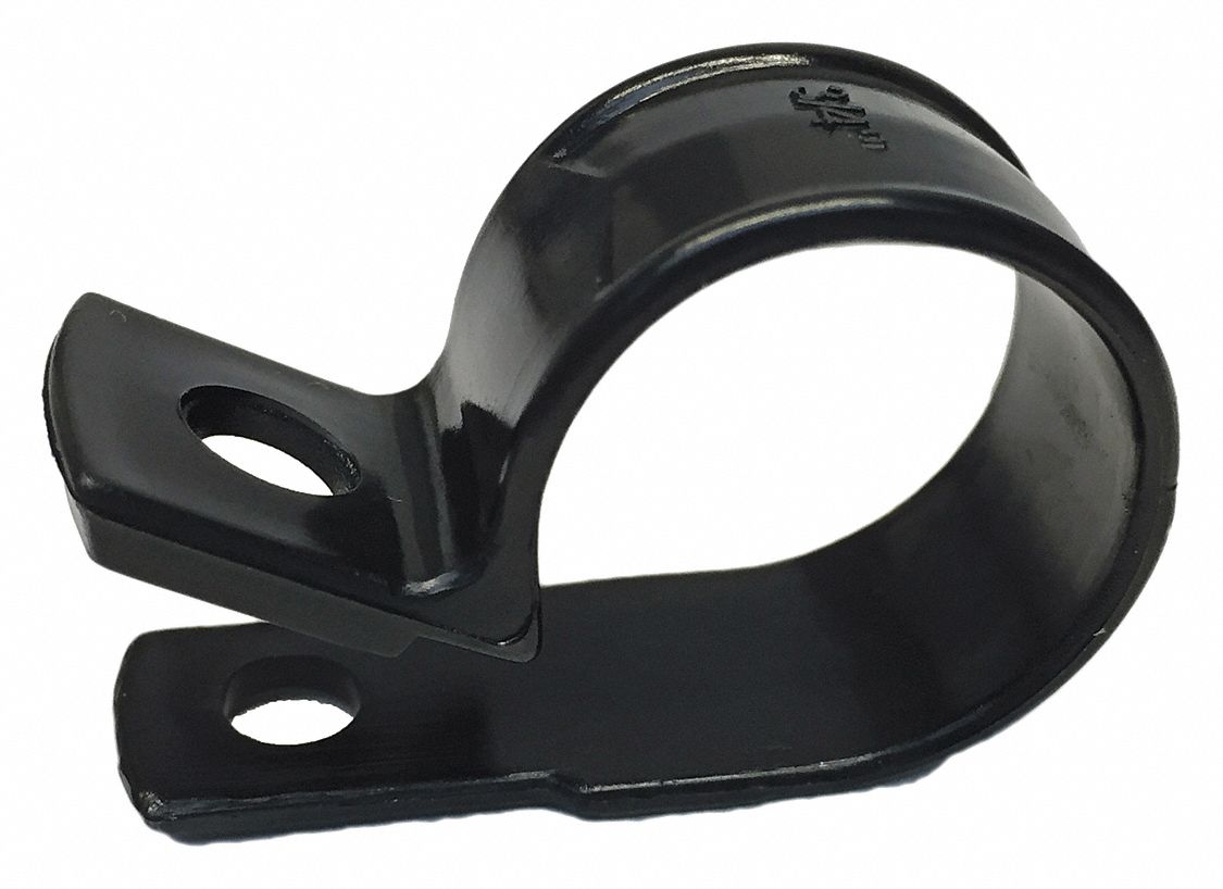 Plastic Cable Clamp 3/4 UVB Black PK6