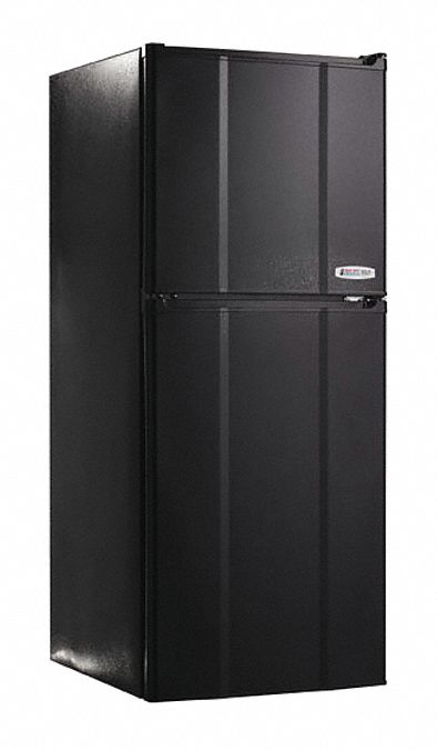 Refrigerator Freezer: Black,