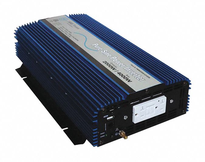 Pure Sine 2kW Inverter 12VDC to 120VAC