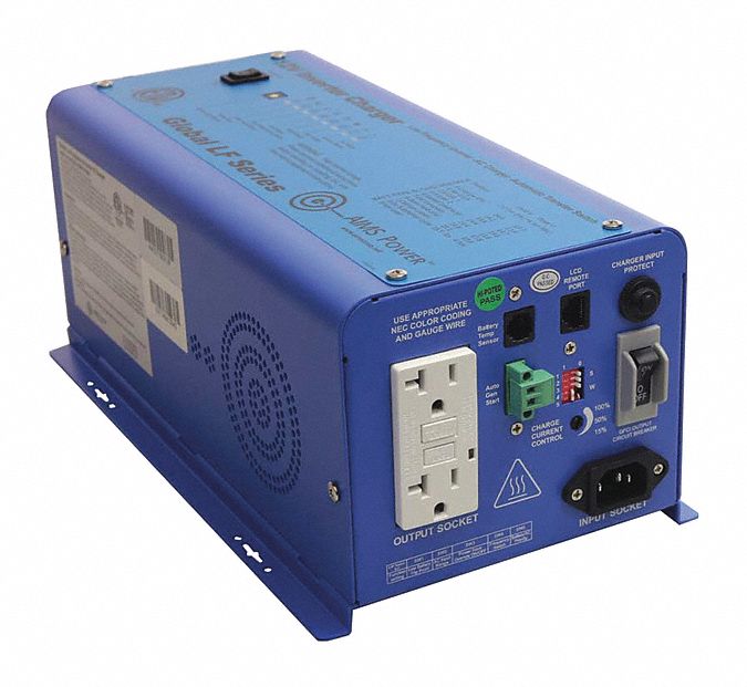 Pure Sine 600W Inverter Charger 12VDC