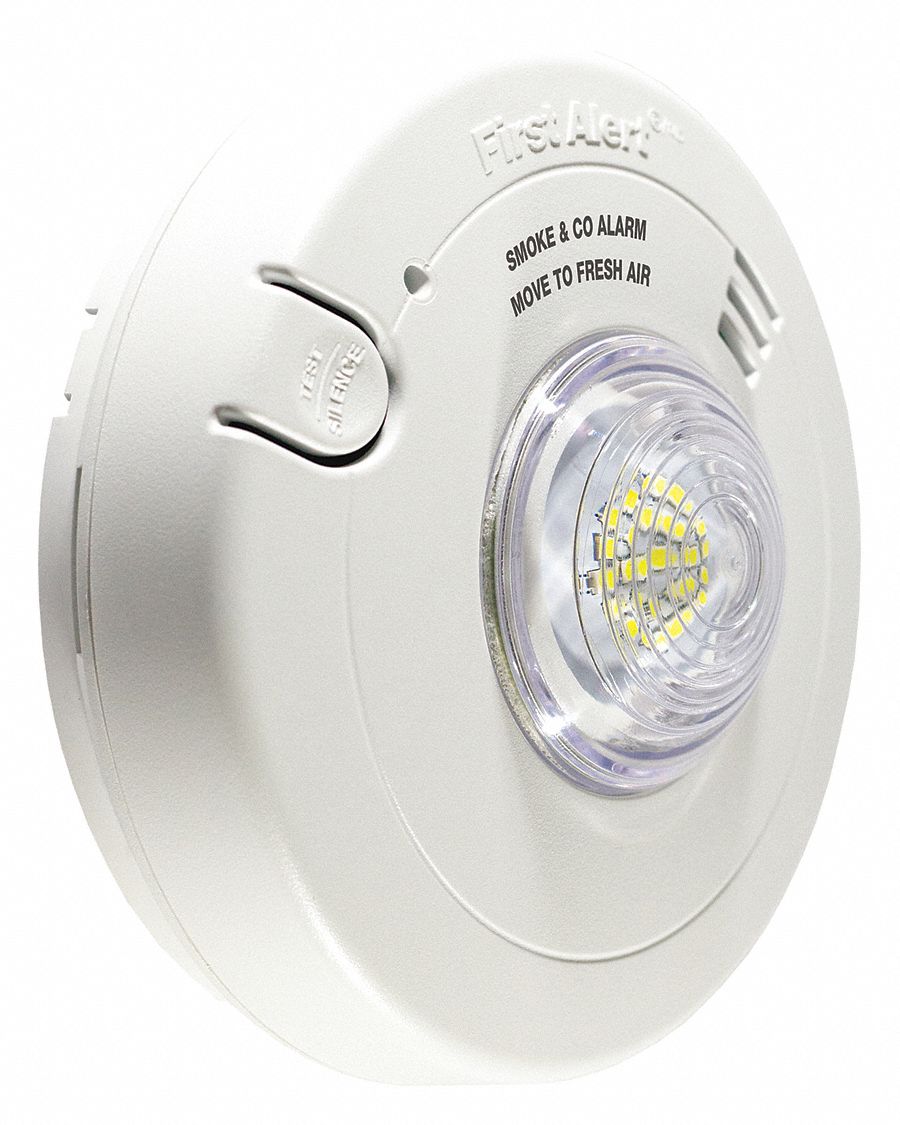 Combination Alarm/LED Strobe 120V AC