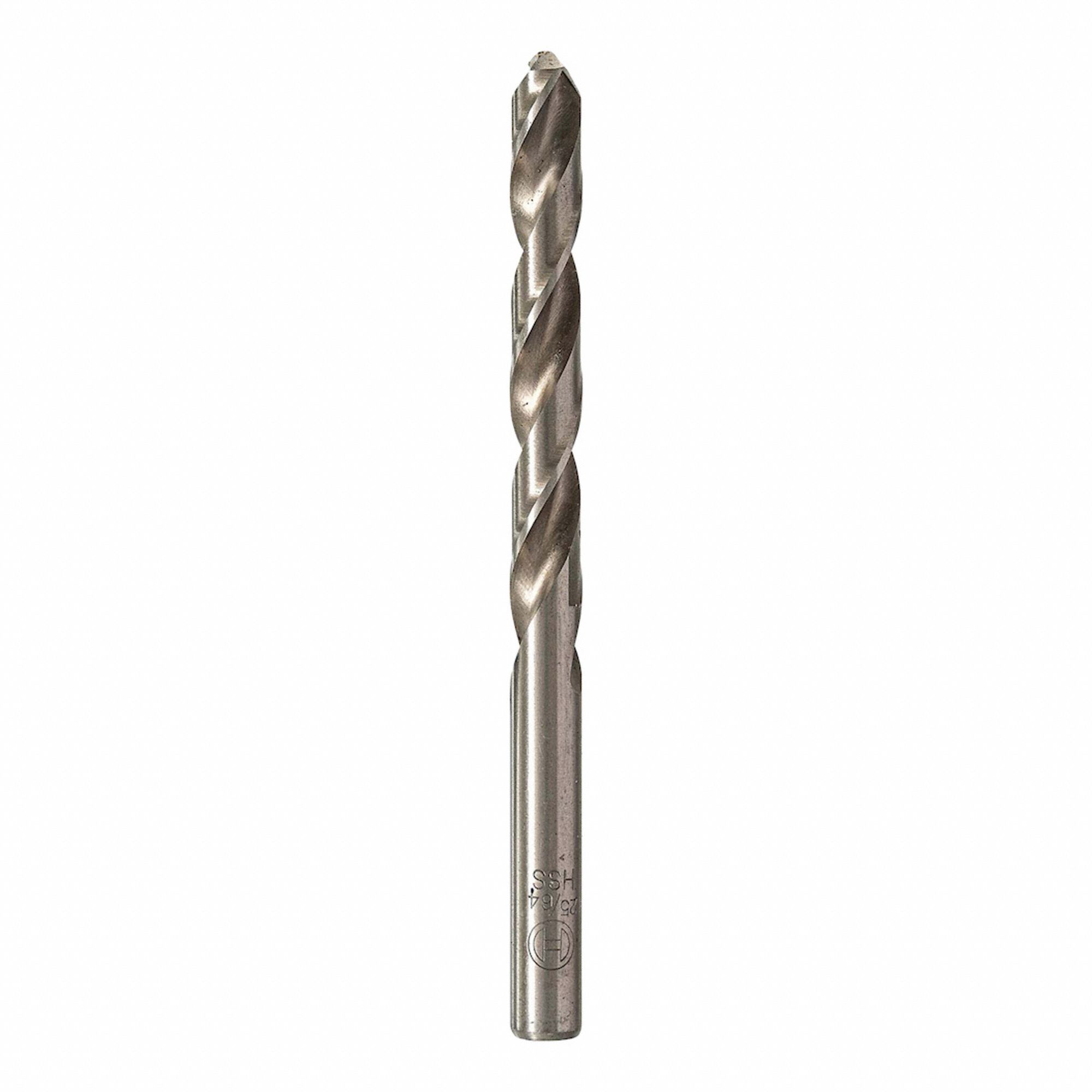 Broca Bosch Black Oxide - 25/64" X 5-1/8", Diseño Helix Speed Para Taladrar Más Rápido Y Con Menos Calor