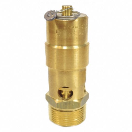 Brass Air Safety Valve with Soft Seat Valve Type - Grainger