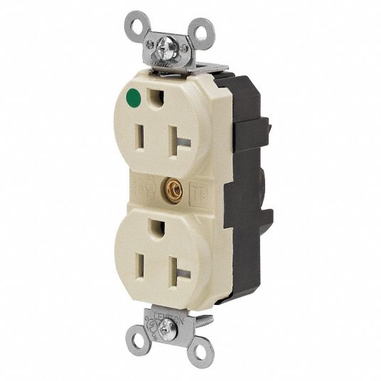 LEVITON, Duplex, 5-20R, Receptacle - 792UP0|MT830-ILI - Grainger