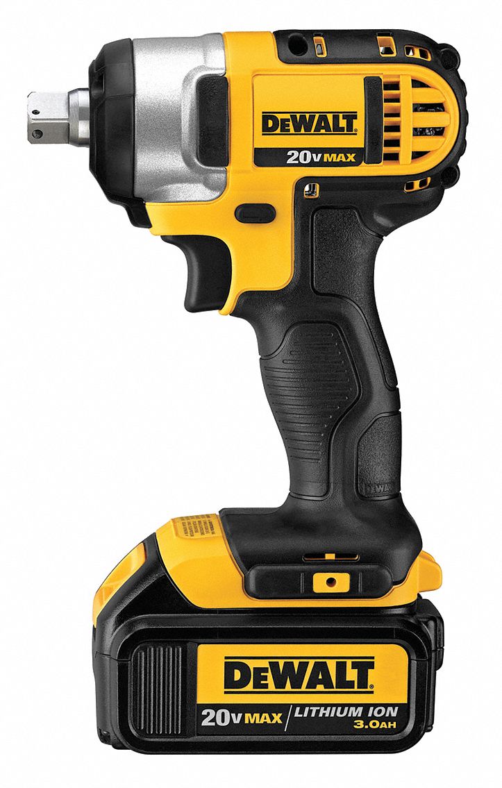 DEWALT Cordless, Impact Wrench, 20V DC, 150 ftlb Breakaway Torque