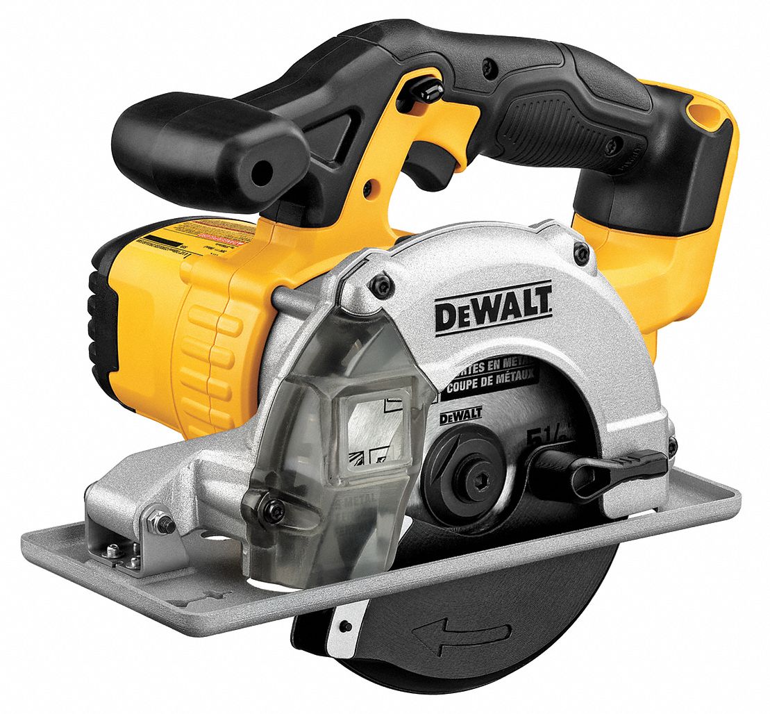 SIERRA CIRCULAR INALÁMBRICA DEWALT 1 VELOCIDAD 20 VOLTS