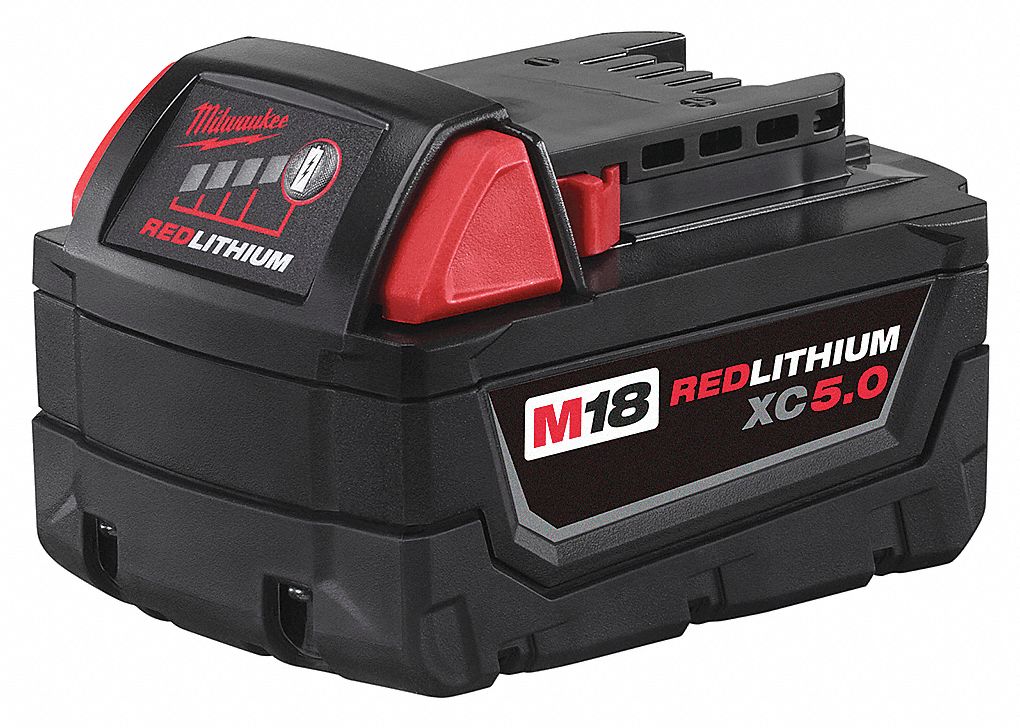 REDLITHIUM BATTERY, 18V, 5 AH, LI-ION, FOR M18 CORDLESS TOOLS