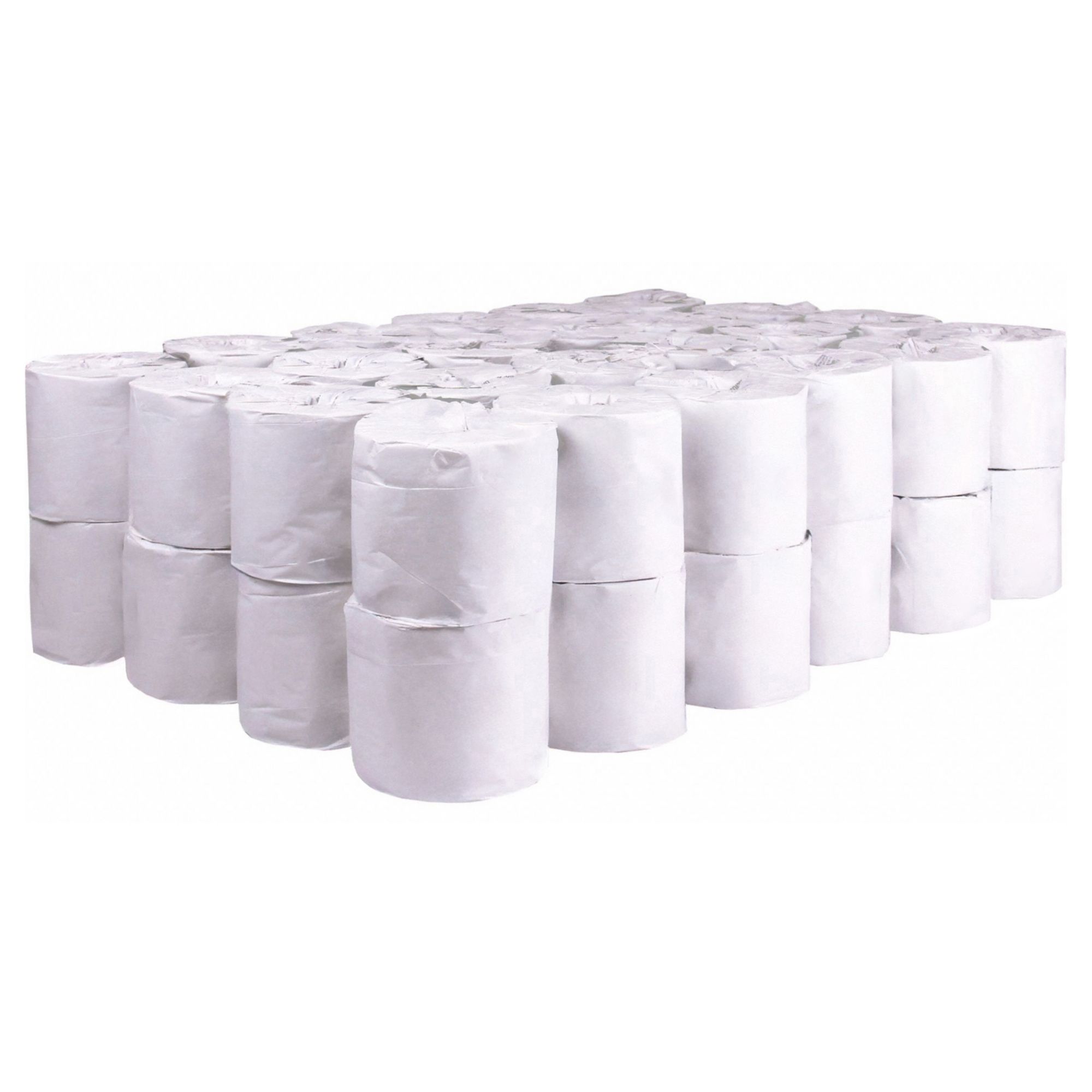 TOILET PAPER ROLL, STANDARD CORE, 1 PLY, 1000 SHEETS, 300 FT LENGTH, 1⅝ IN, 48 PK