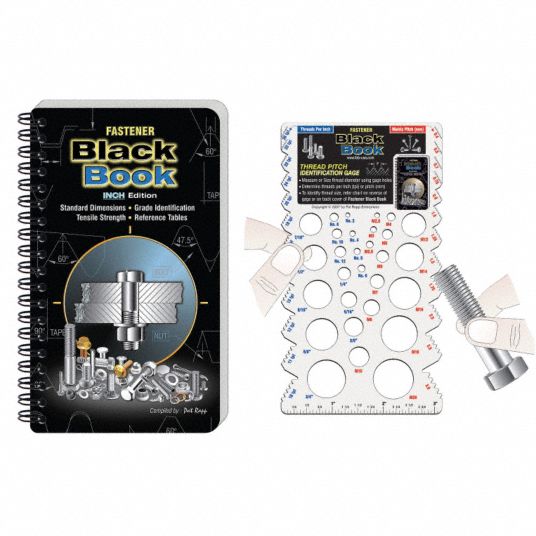 Fastener Black Book, Inch 38C736FBBInch Grainger