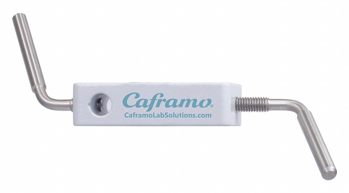 Stirrer Clamp: Fastening Clamp, Zinc Aluminum Alloy, Zinc Aluminum Alloy, 2 Prongs