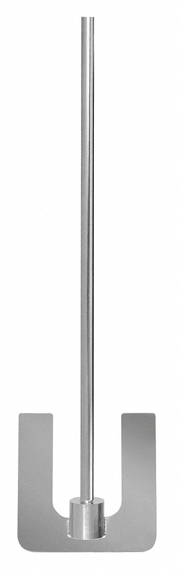 Paddle: Paddle, BDC1850/BDC2002/BDC2010/BDC3030/BDC6015, Stainless Steel, 3/8 in Shaft Dia