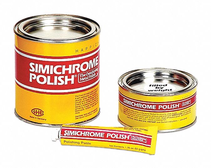 Simichrome Happich Metal Polishing Car Paste 390050 Bakelite Test Copper  1.76 oz 