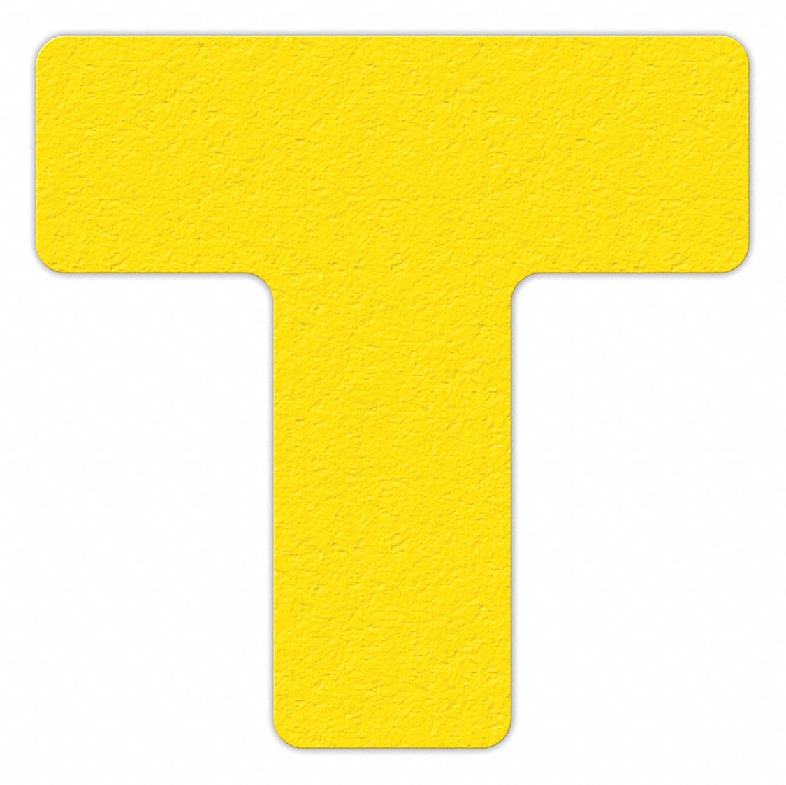 Floor Tape Yellow 6 inx6 in T PK25