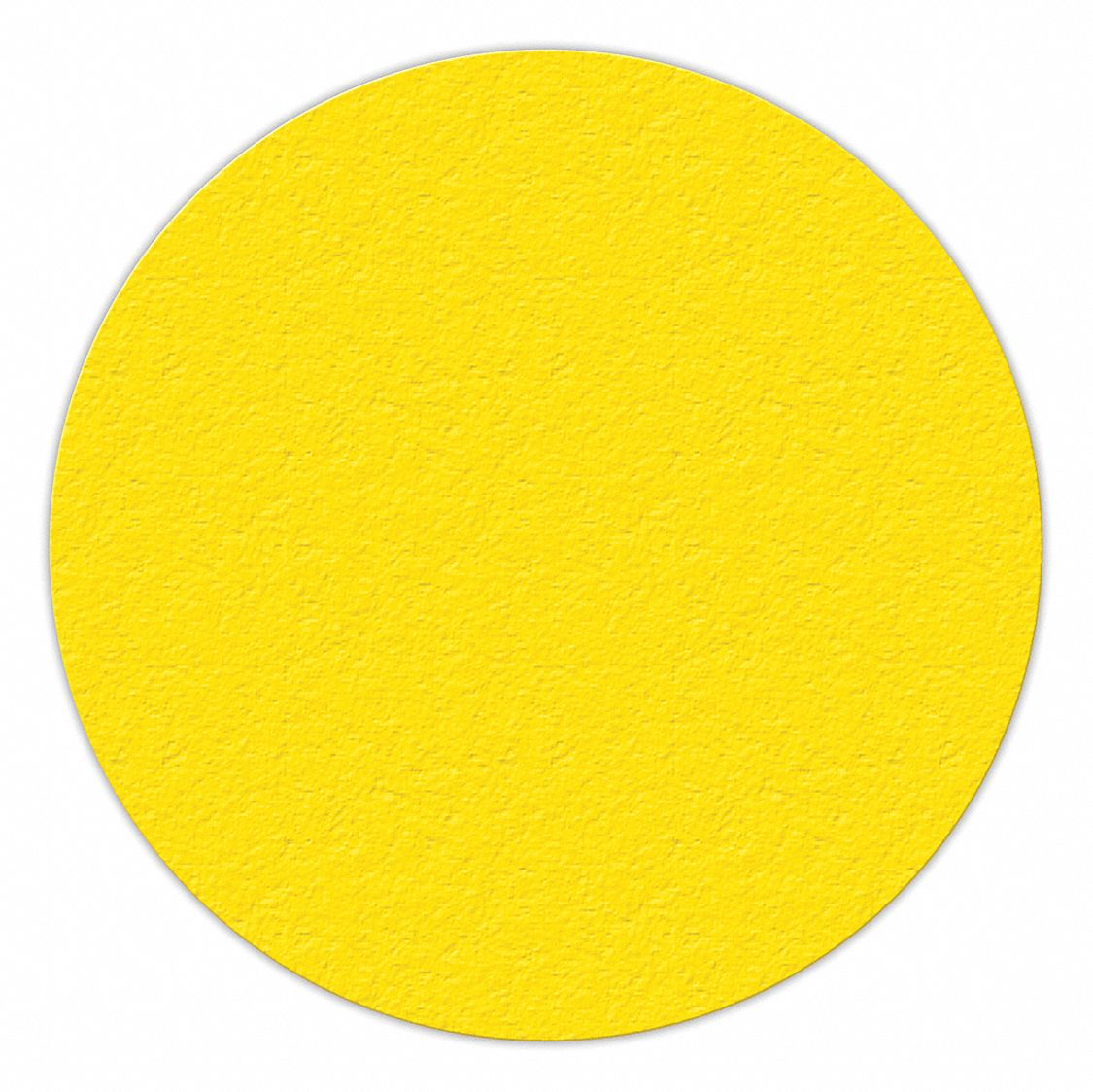 Floor Tape Yellow 6 inx6 in Circle PK25