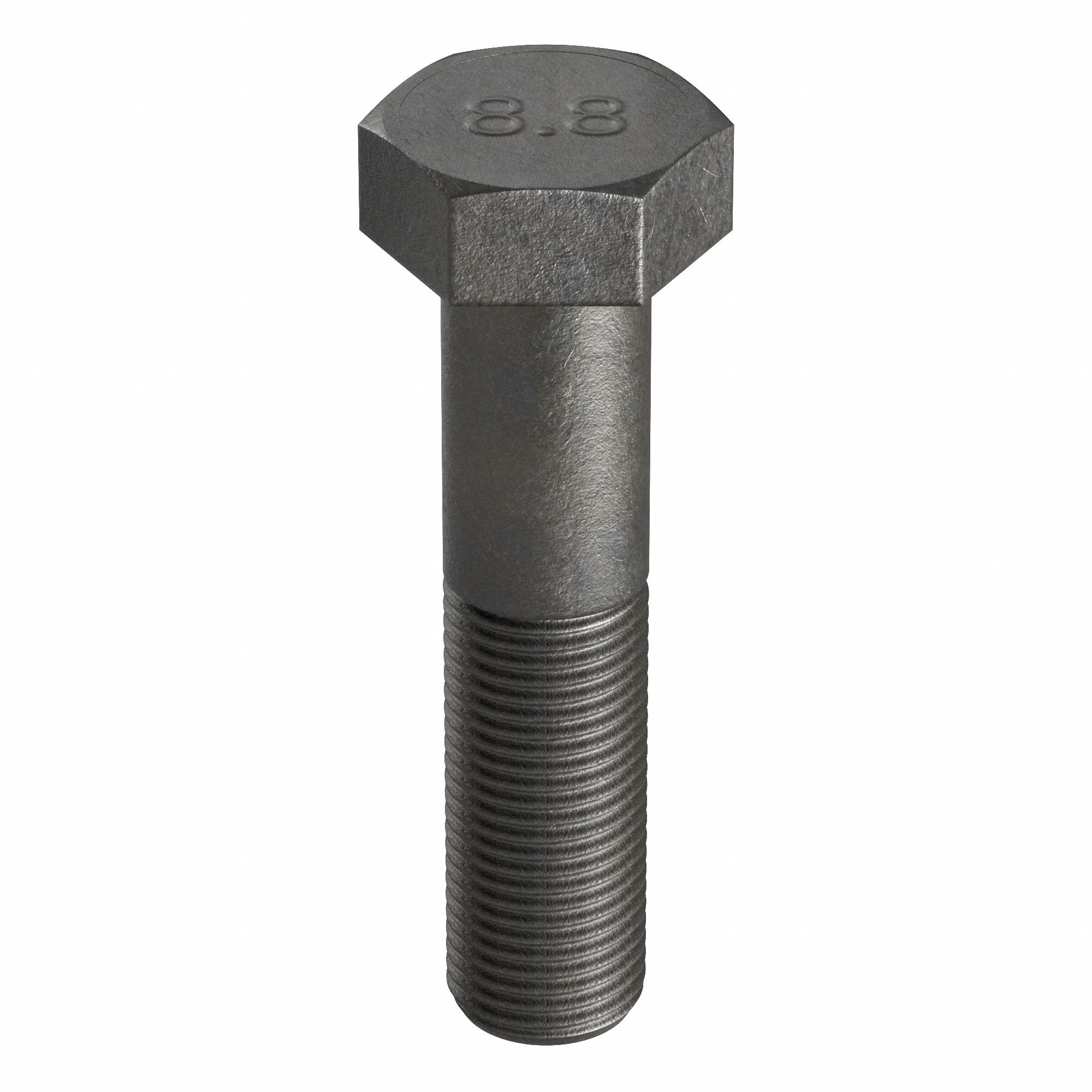 Steel, Class 8.8, Hex Head Cap Screw - 38CG37|M01000.600.0320