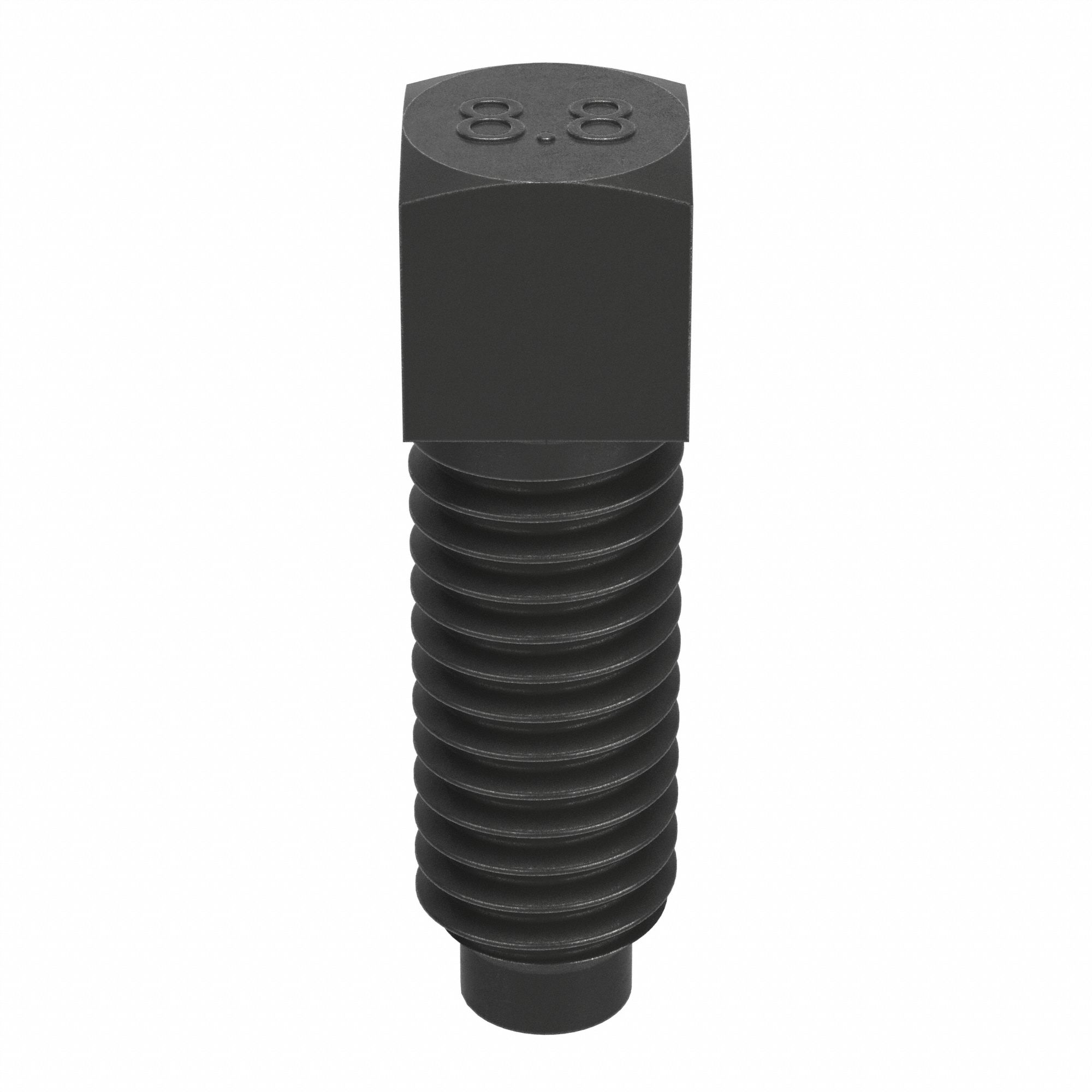 SOCKET SET SCREW, M6-1.00MM THREAD SIZE, 20MM OVERALL L, STEEL, BLACK OXIDE, 100 PK