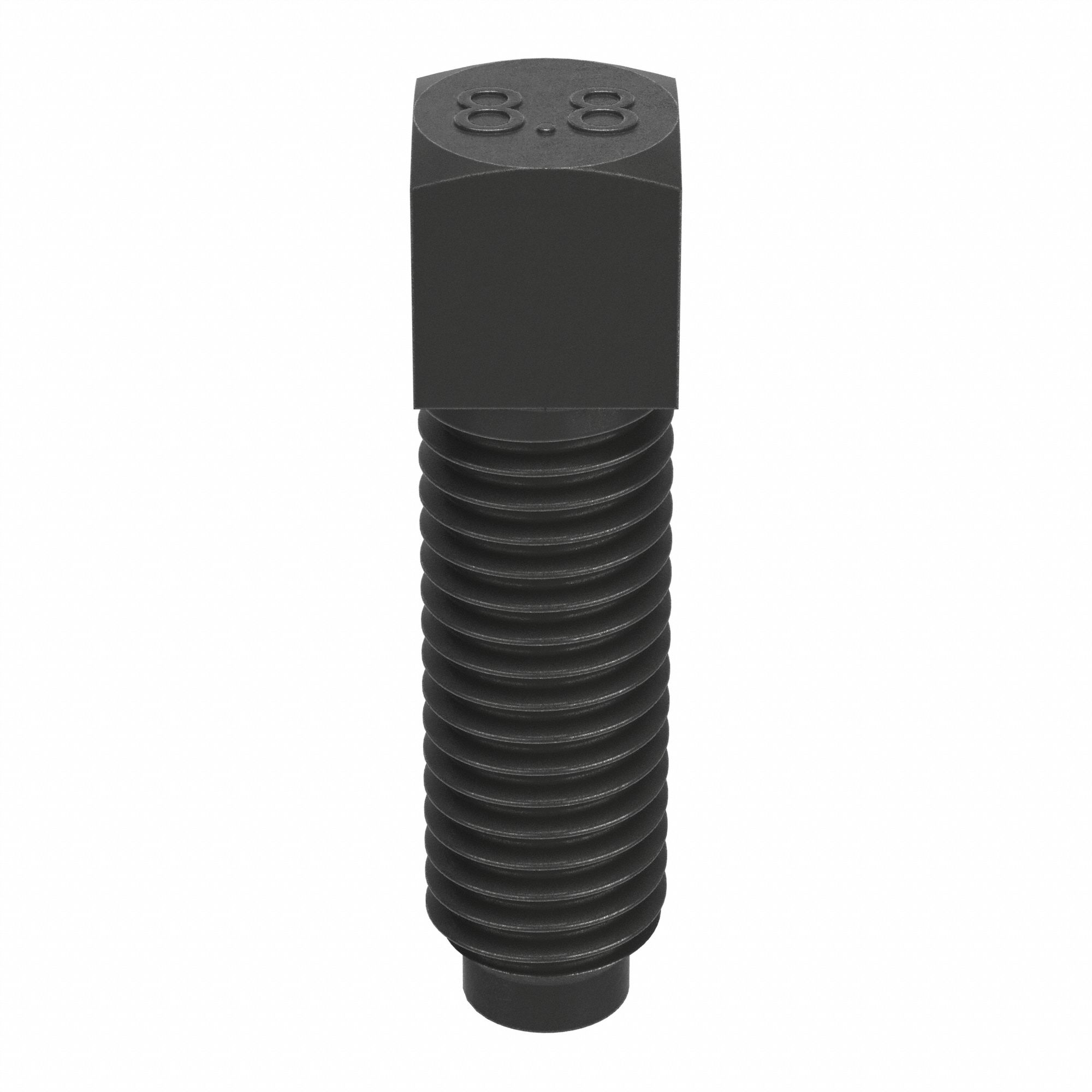 SOCKET SET SCREW, M16-2.00MM THREAD SIZE, 40MM OVERALL L, STEEL, BLACK OXIDE, 25 PK