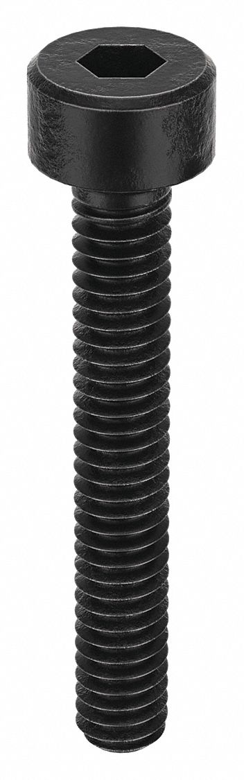 Socket Head Cap Screw: M2x0.40 Thread Size, 14 mm Lg, Std, Black Oxide, Alloy Steel, 100 PK