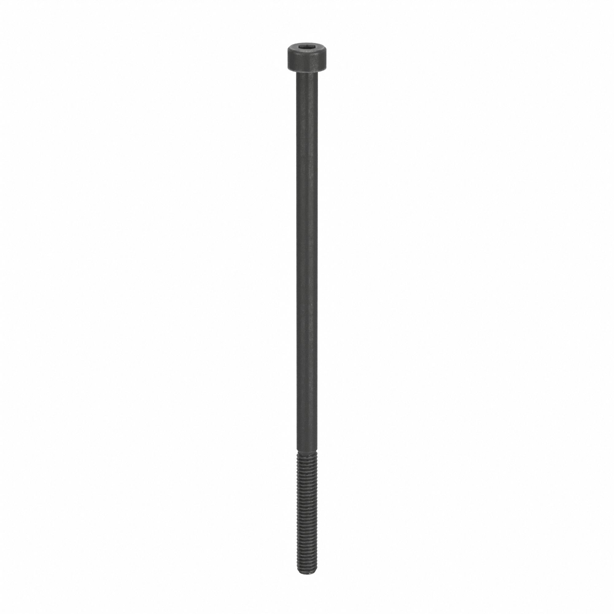 Socket Head Cap Screw: M4x0.70 Thread Size, 100 mm Lg, Std, Black Oxide, Alloy Steel, 50 PK
